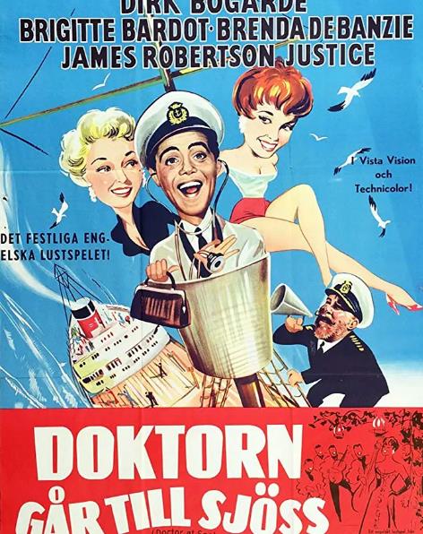 電影【春色無邊滿綠波/醫生在海上】1955年