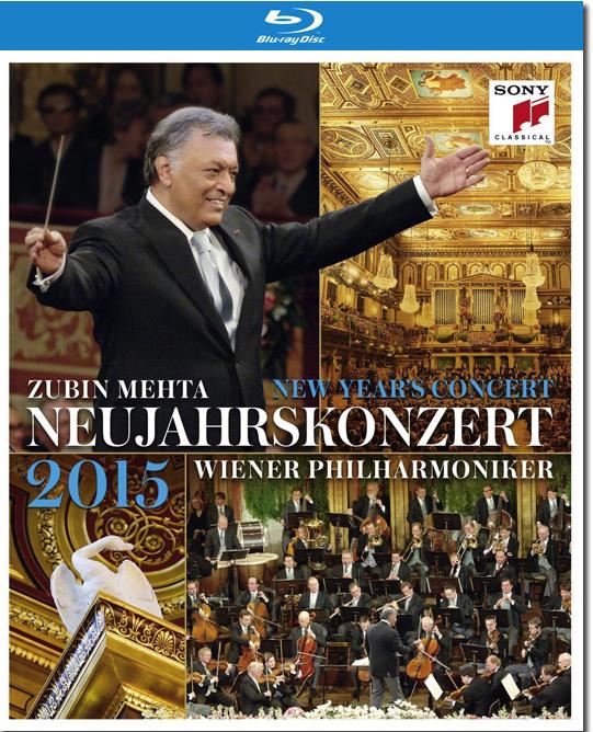 藍光原版【2015年維也納新年音樂會/Neujahrskonzert】2015年