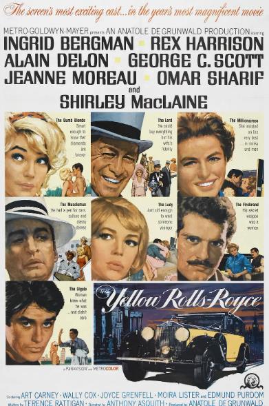 電影【黃色香車/The Yellow Rolls-Royce】1964年